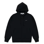 CDG Play Big Heart Zipper Hoodie