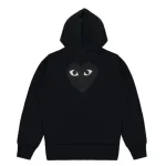 CDG Play Big Heart Zipper Hoodie - Image 2