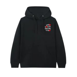 Anti Social Social Club x CDG Black Hoodie1