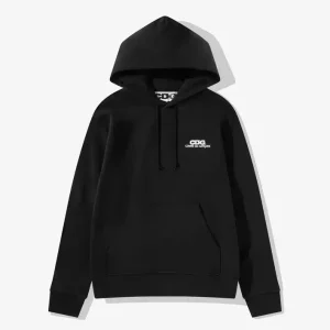 Comme Des Garcons Printed Letter Pullover Hoodie