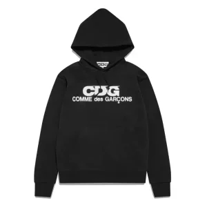 Comme des Garcons Logo Pullover Hoodie