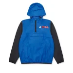 CDG Play K-Way Zip Blue Jacket