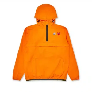 CDG Play Half Zip K-Way Jacket