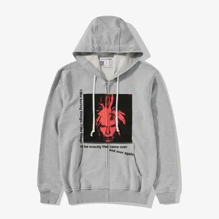CDG-x-Andy-Warhol-Men-Hoodie.webp CDG x Andy Warhol Men Hoodie
